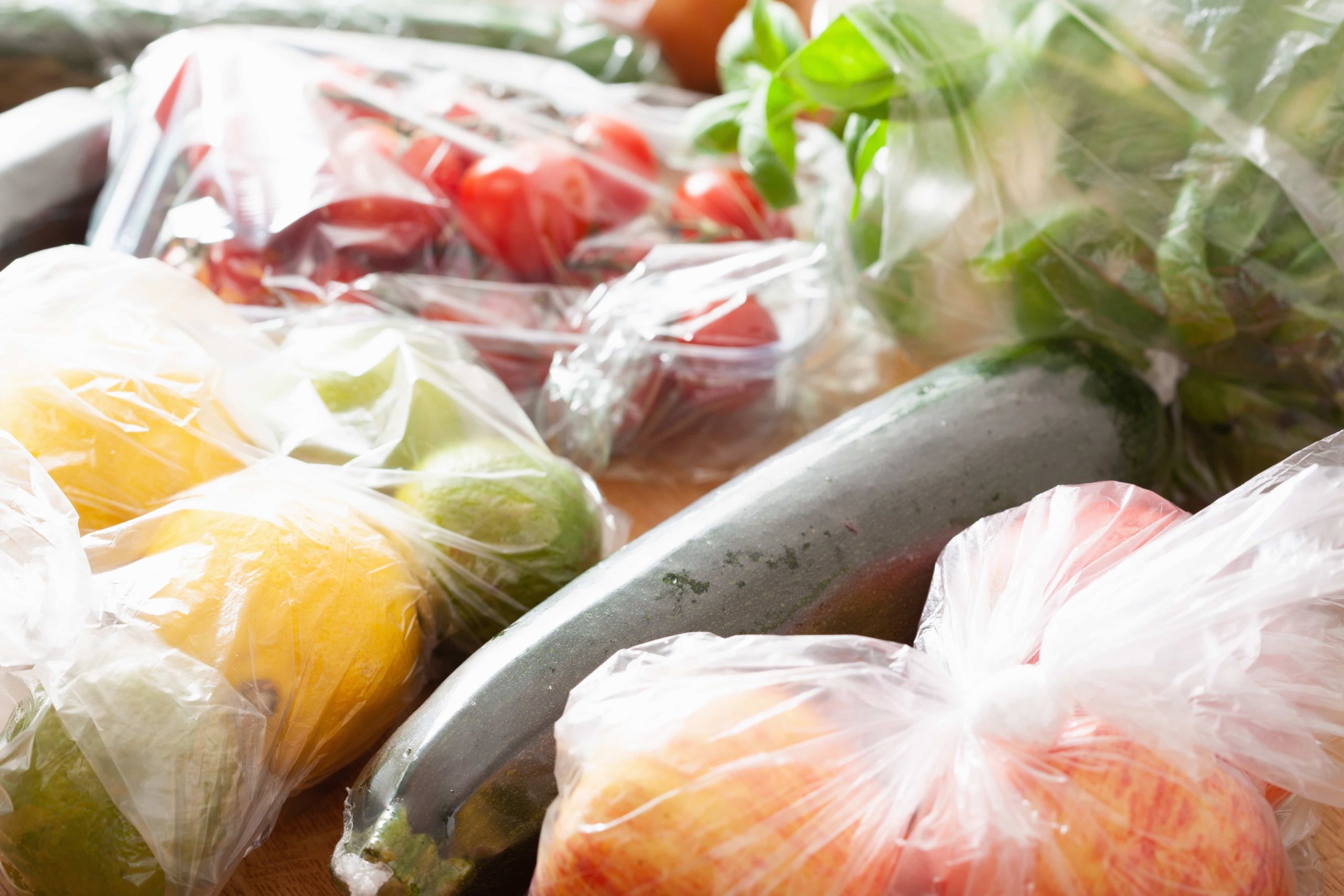 Single use plastic wrapped veg - EPR